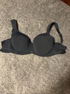 Nautica Smooth T-Shirt Bra in Charcoal Size 38C 3973-70 Adjustable Straps